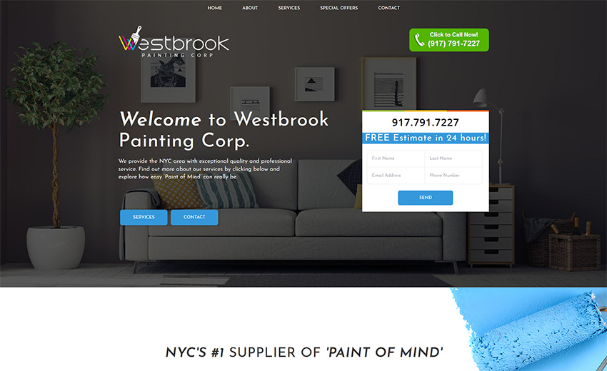 Westbrook Painting Home Page